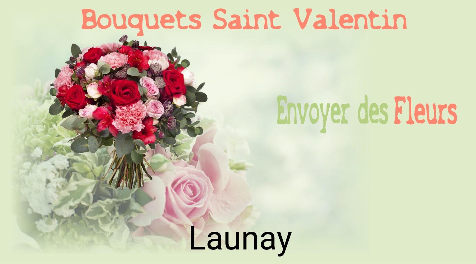 Roses de Saint-Valentin livrées à Launay